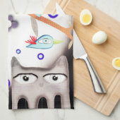 Linge De Cuisine Fête CATS par Rupydetequila (Quart Plié)
