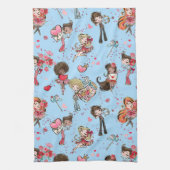 Linge De Cuisine Fête de la Saint Valentin (Vertical)