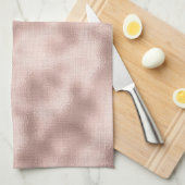 Linge De Cuisine Fête de mariage rose et or rose (Quart Plié)