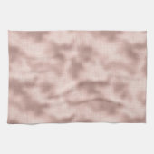 Linge De Cuisine Fête de mariage rose et or rose (Horizontal)