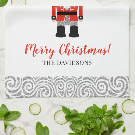 Linge De Cuisine Fête de Noël de Nutcracker (Plié)