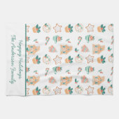 Linge De Cuisine Fête de Noël Whimsical (Horizontal)