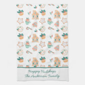 Linge De Cuisine Fête de Noël Whimsical (Vertical)