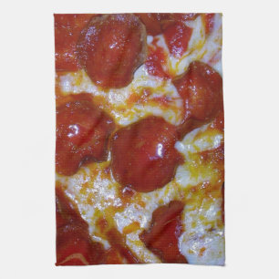 Linge De Cuisine Fête de pizza au fromage et pepperoni