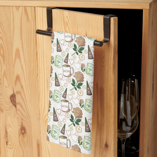 Linge De Cuisine Fête des Mères Citron (Pliage en tiers)
