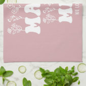 Linge De Cuisine Fête des mères personnalisées (Plié)