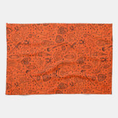 Linge De Cuisine Fête d'Halloween (Horizontal)