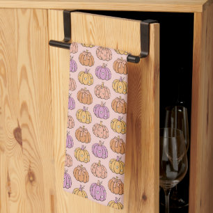 Linge De Cuisine Fête d'Halloween rose Coquette Fille Citrouille Pr