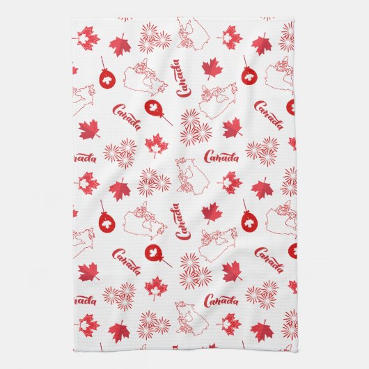 Linge De Cuisine Fête du Canada (Vertical)