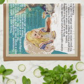 Linge De Cuisine Fête du thé de Mad Hatter (Plié)