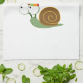 Linge De Cuisine Fête ! Escargot (Plié)