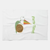 Linge De Cuisine Fête ! Escargot (Horizontal)