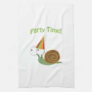 Linge De Cuisine Fête ! Escargot