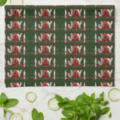 Linge De Cuisine Fêtes de Noël Joie (Plié)