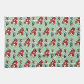 Linge De Cuisine Fêtes de Noël Joie Dragon (Horizontal)