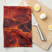 Linge De Cuisine Feu (Quart Plié)