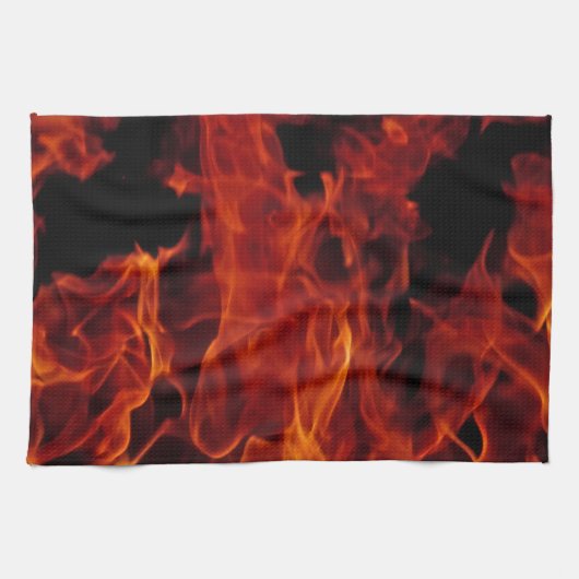 Linge De Cuisine Feu (Horizontal)
