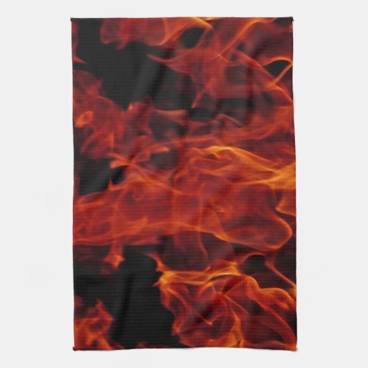 Linge De Cuisine Feu (Vertical)