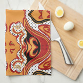 Linge De Cuisine Feu (Quart Plié)