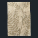 Linge De Cuisine Feuillage doré I<br><div class="desc">Floral</div>