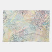 Linge De Cuisine Feuille. (Horizontal)