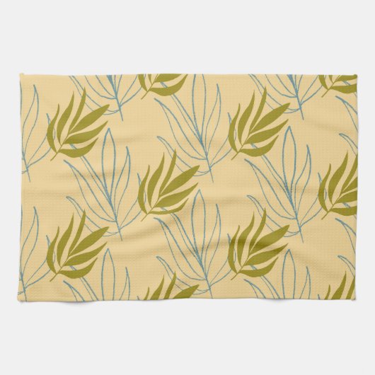 Linge De Cuisine Feuille (Horizontal)