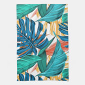 Linge De Cuisine Feuille coloré (Vertical)