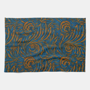 Linge De Cuisine Feuille d'acanthe botanique de style William Morri
