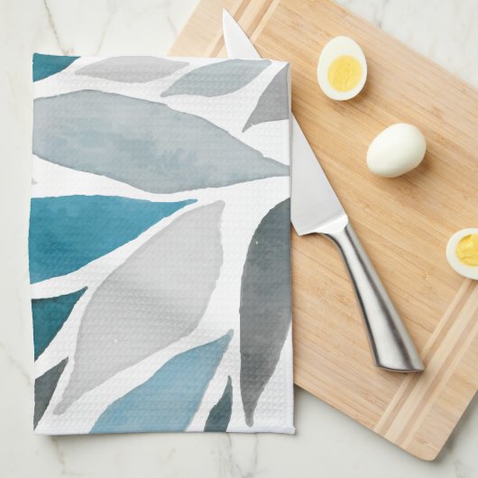 Linge De Cuisine feuille d'arbre (Quart Plié)