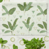 Linge De Cuisine Feuille de banane avec des triangles (Plié)