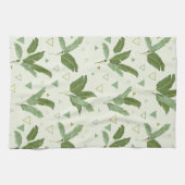Linge De Cuisine Feuille de banane avec des triangles (Horizontal)