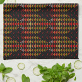 Linge De Cuisine Feuille de feu (Plié)