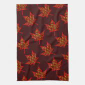 Linge De Cuisine Feuille de feu (Vertical)