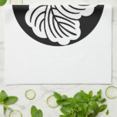 Linge De Cuisine Feuille de lierre dans gâteau de riz (Plié)