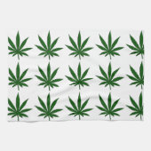 Linge De Cuisine Feuille de mauvaises herbes (Horizontal)