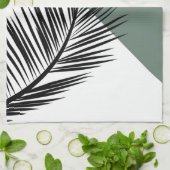 Linge De Cuisine Feuille de palme (Plié)