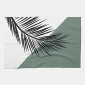 Linge De Cuisine Feuille de palme (Horizontal)