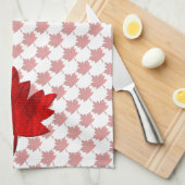 Linge De Cuisine Feuille d'érable du Canada par Shirley Taylor (Quart Plié)