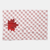 Linge De Cuisine Feuille d'érable du Canada par Shirley Taylor (Horizontal)