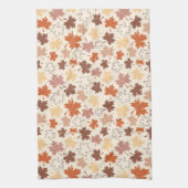 Linge De Cuisine Feuille en chute libre, terre naturelle automne (Vertical)