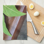 Linge De Cuisine feuille tombée (Quart Plié)