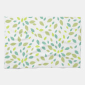 Linge De Cuisine Feuille (vert) (Horizontal)