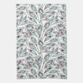 Linge De Cuisine Feuilles. (Vertical)