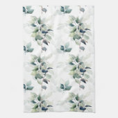 Linge De Cuisine Feuilles aquarelle (Vertical)