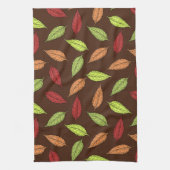 LINGE DE CUISINE FEUILLES D'AUTOMNE (Vertical)
