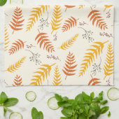 Linge De Cuisine Feuilles d'automne (Plié)