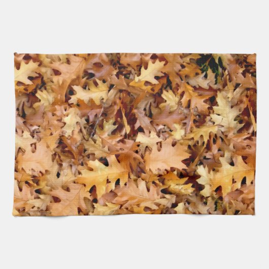 LINGE DE CUISINE FEUILLES D'AUTOMNE (Horizontal)