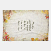 Linge De Cuisine Feuilles d'automne (Horizontal)