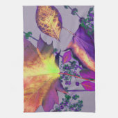 Linge De Cuisine Feuilles d'automne à Lilac (Vertical)