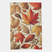Linge De Cuisine feuilles d'automne classiques (Vertical)